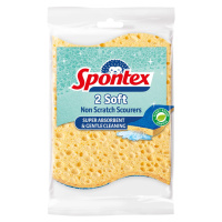 SPONTEX Soft houbička na nádobí 2 ks