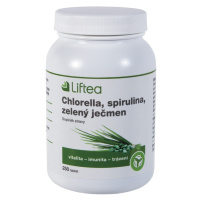 Liftea Chlorella/spirulina/zelený Ječmen Tbl.250