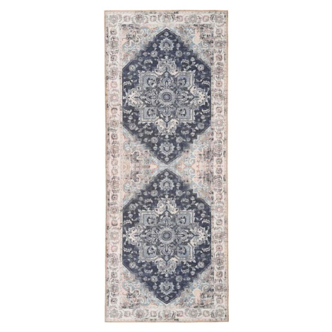 Modrý koberec běhoun 200x80 cm Havana - House Nordic