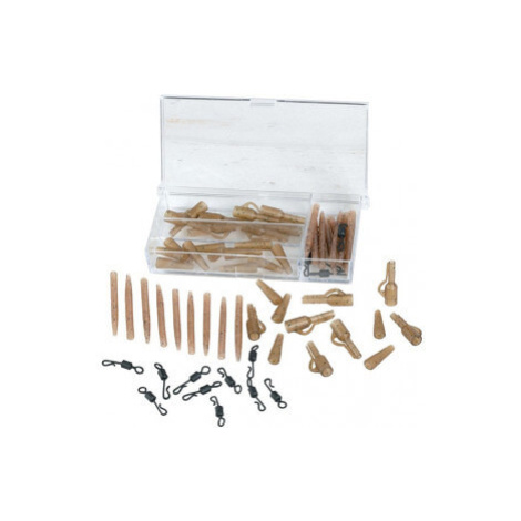 Sada závěsek EXTRA CARP Camou Lead Clip Box, 10ks