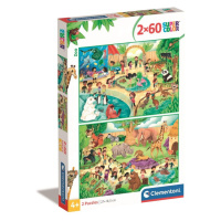 Puzzle Lo Zoo - Noli 1, (2x) 60 ks