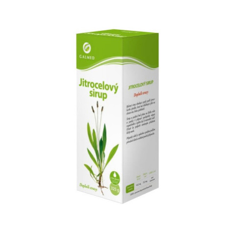 Sirup jitrocelový 325g Galmed