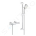 Grohe 34768000 - Sprchový set s termostatem na zeď, 2 proudy, chrom