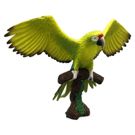 Bullyland - Velký zelený papoušek Sparkys
