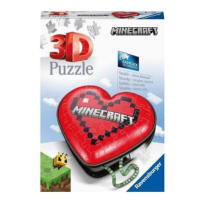 RAVENSBURGER 3D puzzle Srdce Minecraft 54 ks