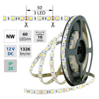 LED pásek McLED 12V neutrální bílá š=10mm IP20 14,4W/m 60LED/m SMD5050 ML-121.665.60.2