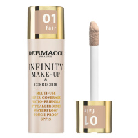 Dermacol Infinity make-up a korektor 01 Fair 20ml