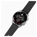 Garett Smartwatch V10 Silver-black leather