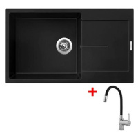 Sinks Ultima 860 XXL Pureblack + Flexia