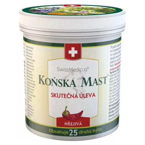 Koňská mast hřejivá 500ml Herbamedicus