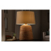 LuxD 24355 Ratanová stolní lampa Terrell 82 cm přírodní - béžová