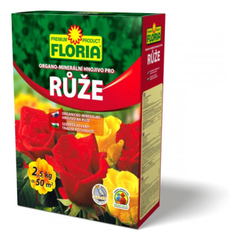AGRO CS FLORIA Organominerální hnojivo pro růže 2,5 kg