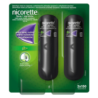 NICORETTE Sprej 1 mg/dávka 2 x 150 dávek 13,2 ml