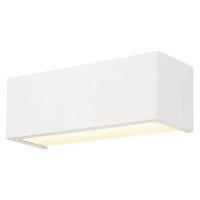 SLV BIG WHITE CHROMBO vnitřní LED nástěnné přisazené svítidlo, bílé 3000 K 1003316