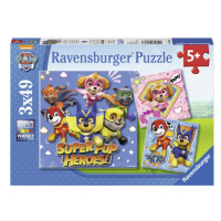 Tlapková Patrola 3x49 dílků Ravensburger