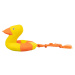 Trixie Aqua Toy kachna na laně 20 cm/36 cm