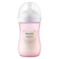 PHILIPS AVENT Láhev Natural Response 260ml, 1m+, růžová