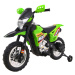 mamido Dětská elektrická motorka Cross Force zelená