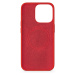 EPICO Magnetic MagSafe silikonový kryt Apple iPhone 14 Plus tmavě červený Červená
