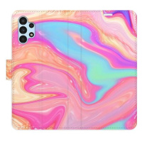 iSaprio flip pouzdro Abstract Paint 07 pro Samsung Galaxy A13 / A13 5G