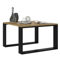 Konferenční stolek MODERN MINI - dub artisan/černá