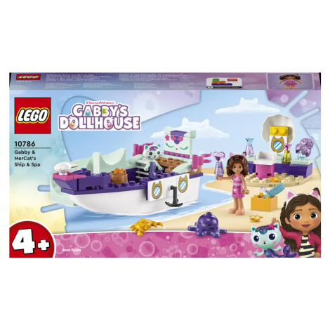 LEGO® Gabby&#039;s Dollhouse™ 10786 Gábi a Rybočka na luxusní lod