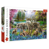 Trefl Puzzle Vlčí rodina / 1000 dílků