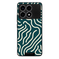 Mobiwear Glossy lesklý pro Xiaomi Poco F6 Pro - GA61G zelený/bílý