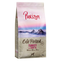 Purizon granule, 10 + 2 kg zdarma - krůtí s konopným olejem lisované za studena