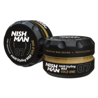 Nishman Hair Styling Wax Gold One 07 - vosk na vlasy s leskem, 150 ml