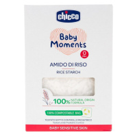 CHICCO - Škrob detský ryžový do kúpeľa Baby Moments Sensitive 100 % bio 250 g