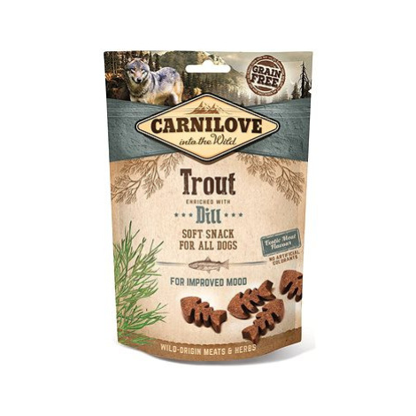 Carnilove Dog Semi Moist Snack Trout enriched with Dill 3 × 200 g