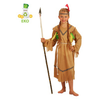 RAPPA Dětský kostým indiánka s čelenkou (M) e-obal
