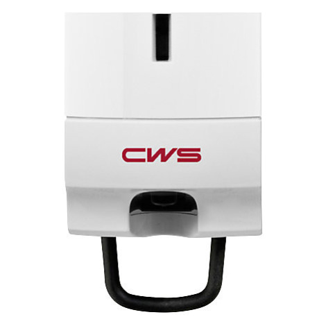 CWS Dávkovač tekutého mýdla PARADISE CREAM, Universal 1 l, cylindrický zámek, v x š x h 320 x 94