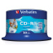 VERBATIM CD-R(50 ks)Spindle/Inkjet Printable/52x/700MB / Non ID Branded