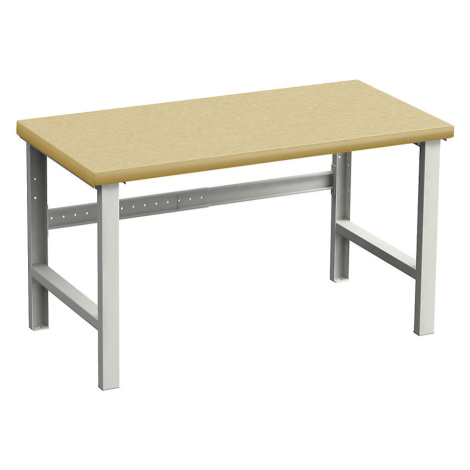 Treston Dílenský stůl, stavebnicový systém, základní model, deska z překližky Multiplex, š x h 2