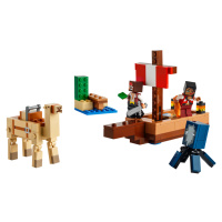 LEGO LEGO® Minecraft® 21259 Plavba na pirátské lodi