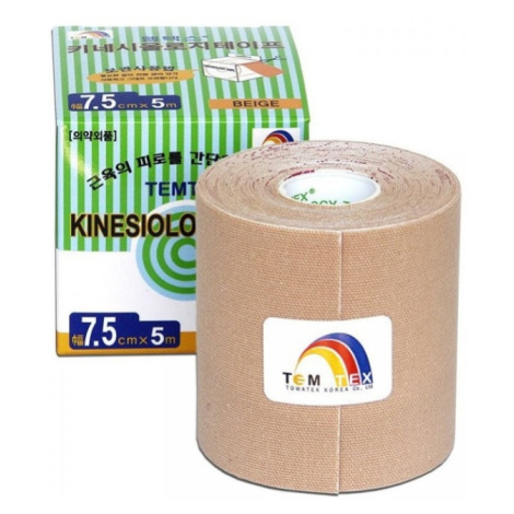 TEMTEX Kinesio tape Classic béžová tejpovací páska 7,5cm x 5m 1 kus