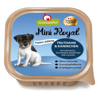 GranataPet Mini Royal Junior s krocanem a králíkem 22 × 150 g