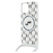 Zadní kryt Karl Lagerfeld IML Monogram Crossbody K&CH Heads MagSafe pro Apple iPhone 15, transpa