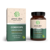 GREEN IDEA Cordyceps bylinný extrakt