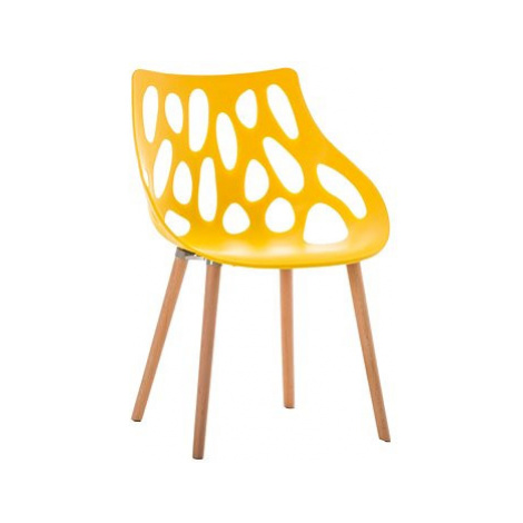 Jídelní židle Berry žlutá