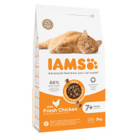 IAMS Advanced Nutrition Senior Cat s kuřecím - 3 kg