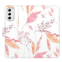 iSaprio flip pouzdro Ornamental Flowers pro Samsung Galaxy M52 5G