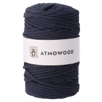 Atmowood příze 5 mm - tmavě modrá