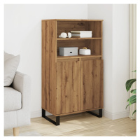 vidaXL Skříň highboard dub artisan 60 x 36 x 110 cm kompozitní dřevo