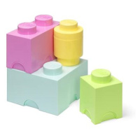 LEGO úložné boxy Multi-Pack 4 ks - pastelové