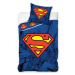 TipTrade Bavlněné povlečení se svítícím efektem 140x200 + 70x90 cm - Superman