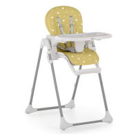 Petite&Mars PETITE&MARS - Dětská jídelní židle GUSTO žlutá
