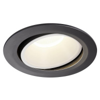 NUMINOS® MOVE DL XL vnitřní LED zápustné stropní svítidlo černá/bílá 4000 K 55° otočné a výkyvné